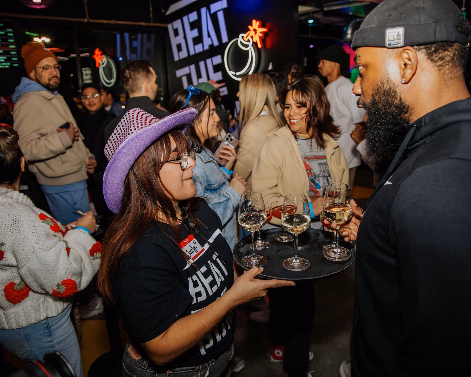 Adult birthday party at Beat The Bomb